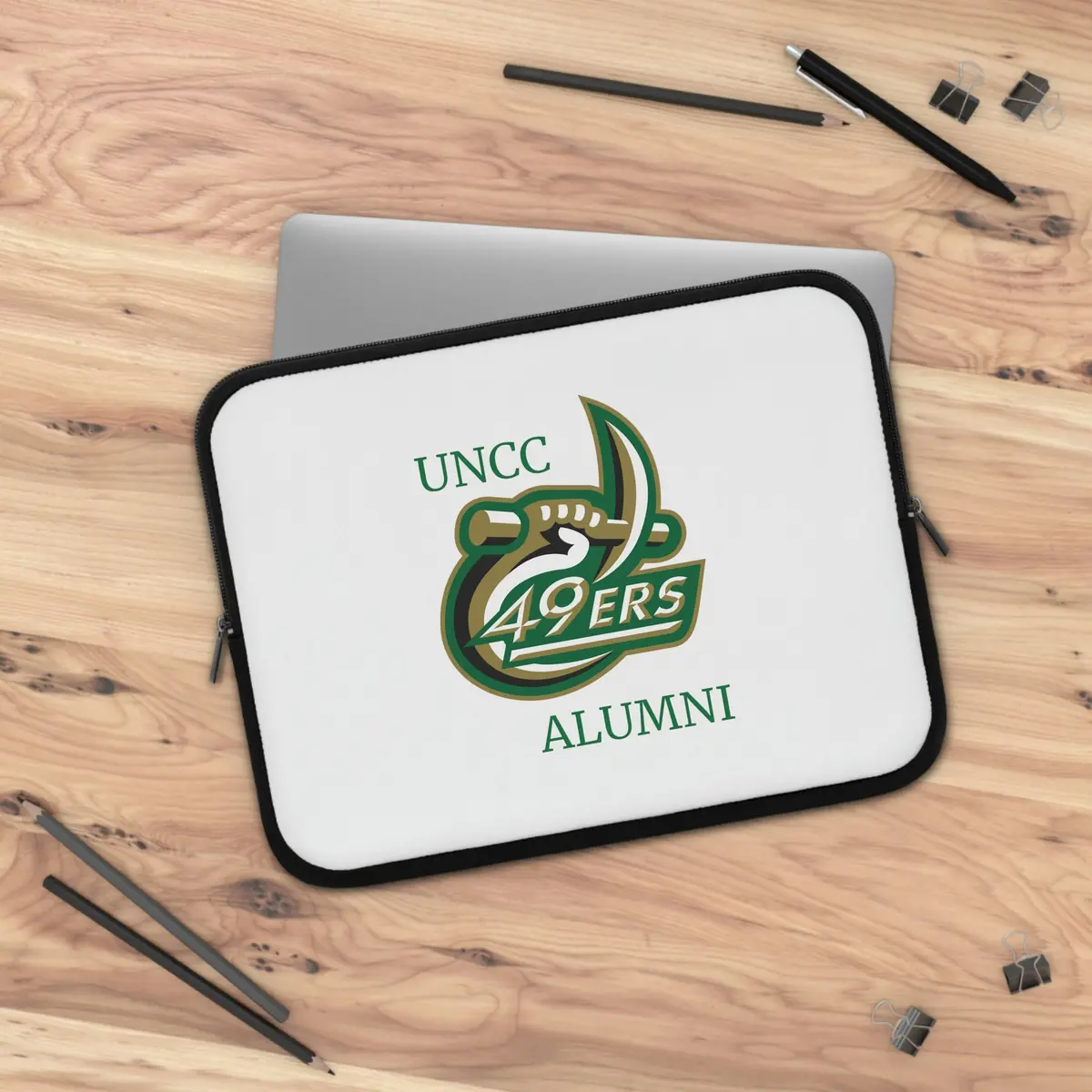 Uncc Alumni Laptop Sleeve 1