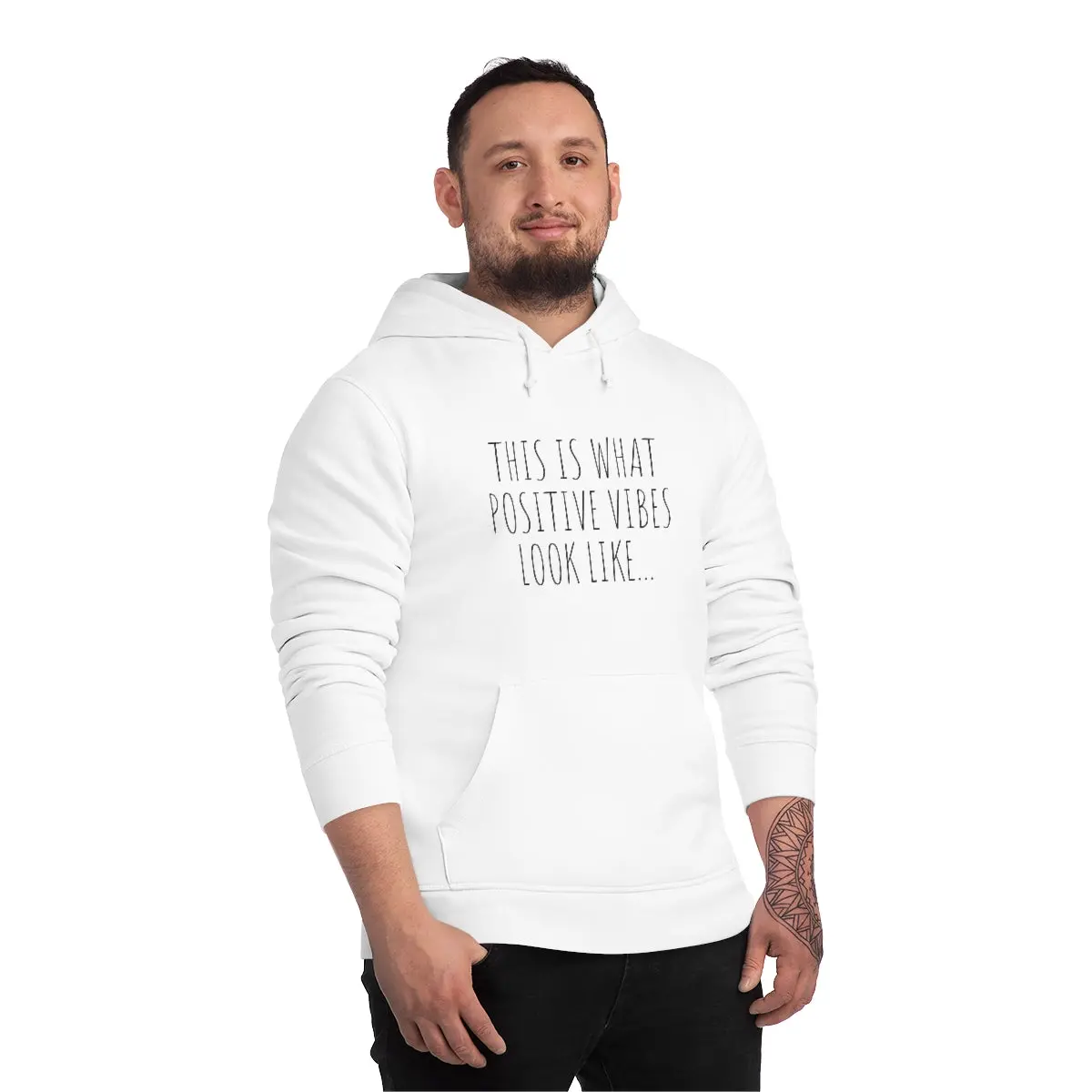 Motivational Unisex Drummer Hoodie 3