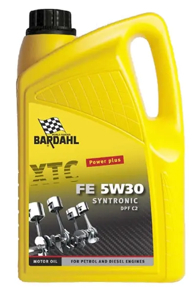 Bardahl Motorolie Xtc Fe 5W30 C2 Synthronic 5 Ltr. 1