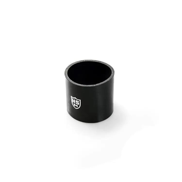 3" Straight Silicone Coupler (Black 5-Ply) 1