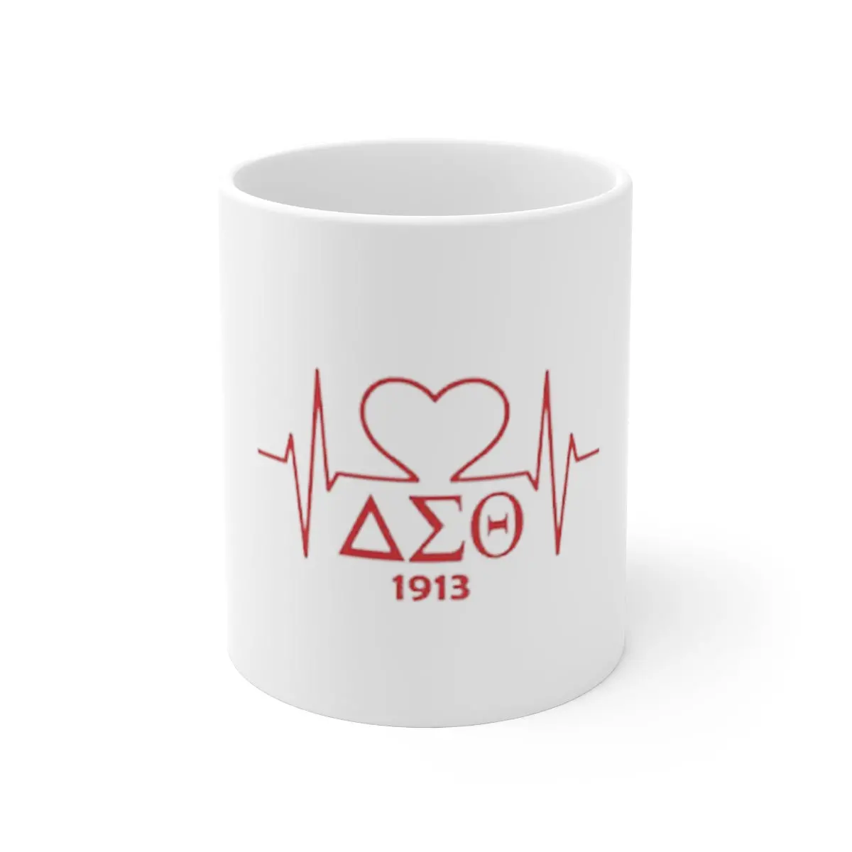 Delta Sigma Theta Ceramic Mug 11Oz 1