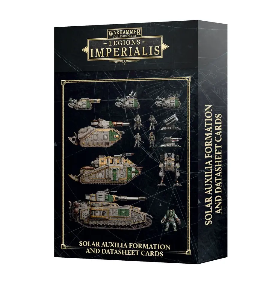 Solar Auxilia Formation And Datasheet Cards 1