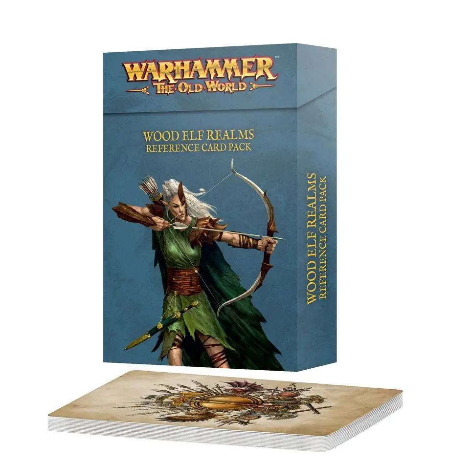 Wood Elf Realms Reference Card Pack 1