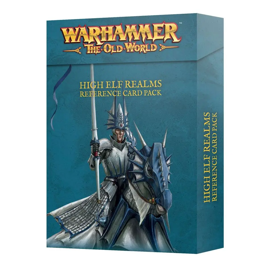 High Elf Realms Reference Card Pack 1