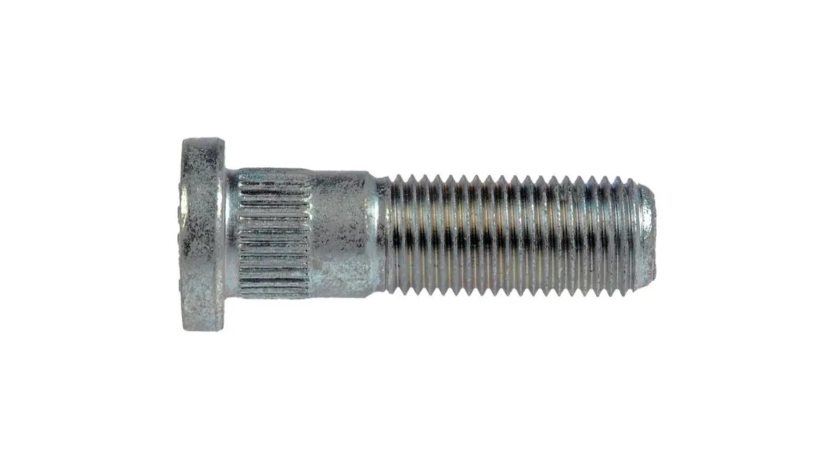 M12-1.25 Serrated Wheel Stud - 12.83Mm Knurl, 41.5Mm Length  / Perno Para Rueda - Rosca M12-1.25, Moleteado 12.83, Longitud 41.5
Precios Incluyen I.S.V. 1
