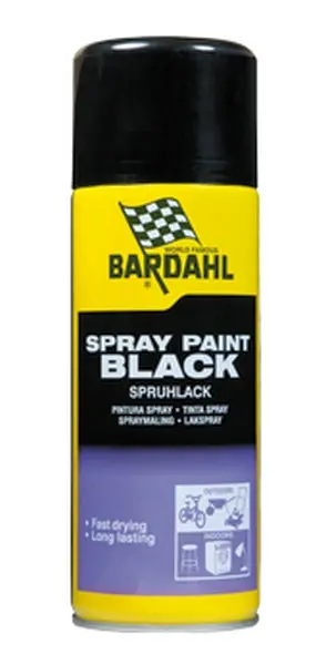 Bardahl Lakspray Blank Sort 400 Ml. 1