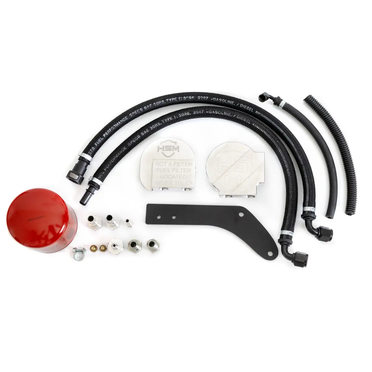 2017-2025 Ford 6.7L Power Stroke Upper Fuel Filter Relocation Kit 1