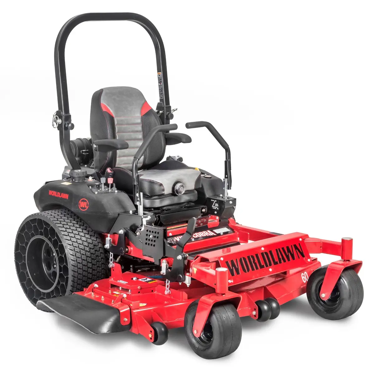 60" Worldlawn King Cobra Maxx Zero-Turn Mower Model Wyk60fx1000v5s 1