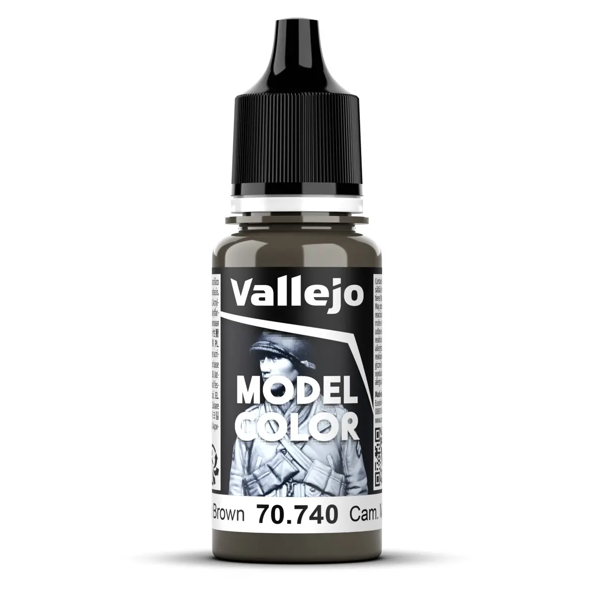 Vallejo Model Colour - 117 Cam. Middle Brown 18Ml 1