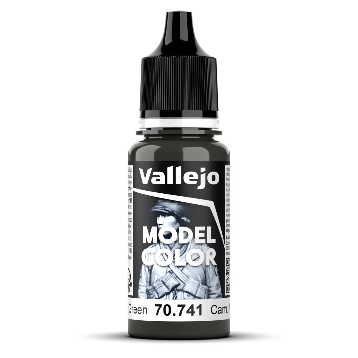 Vallejo Model Colour - 109 Cam. Black Green 18Ml 1