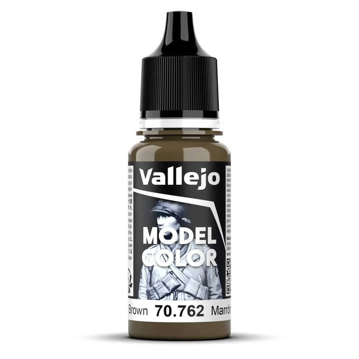 Vallejo Model Colour - 115 Grey Brown 18Ml 1
