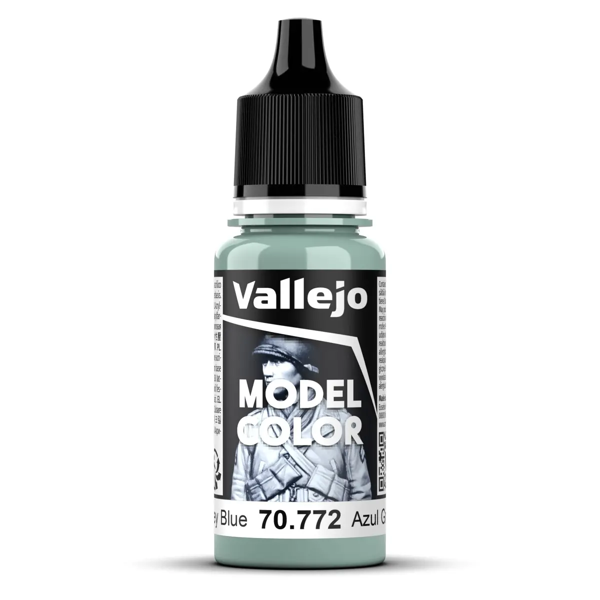 Vallejo Model Colour - 171 Medium Grey Blue 18Ml 1