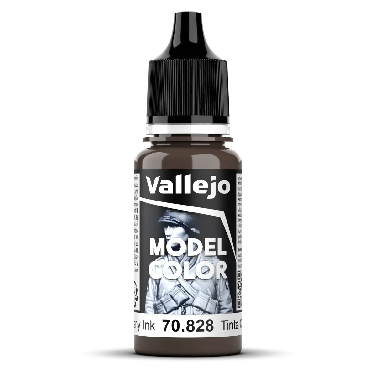 Vallejo Model Colour - 193 Mahogany Ink 18Ml 1