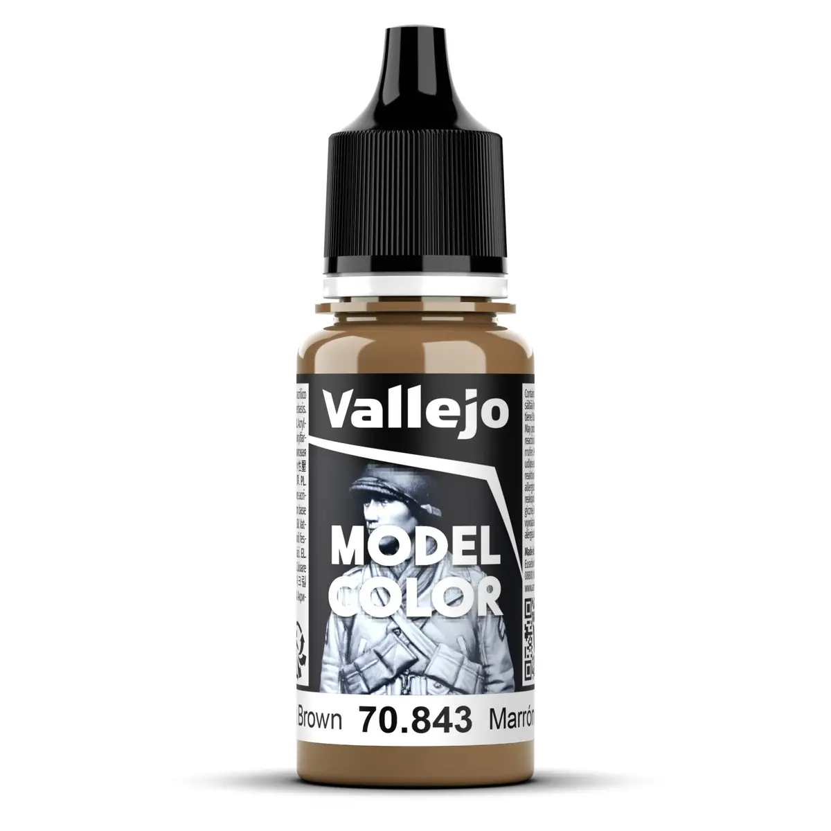 Vallejo Model Colour - 14 Cork Brown 18Ml 1