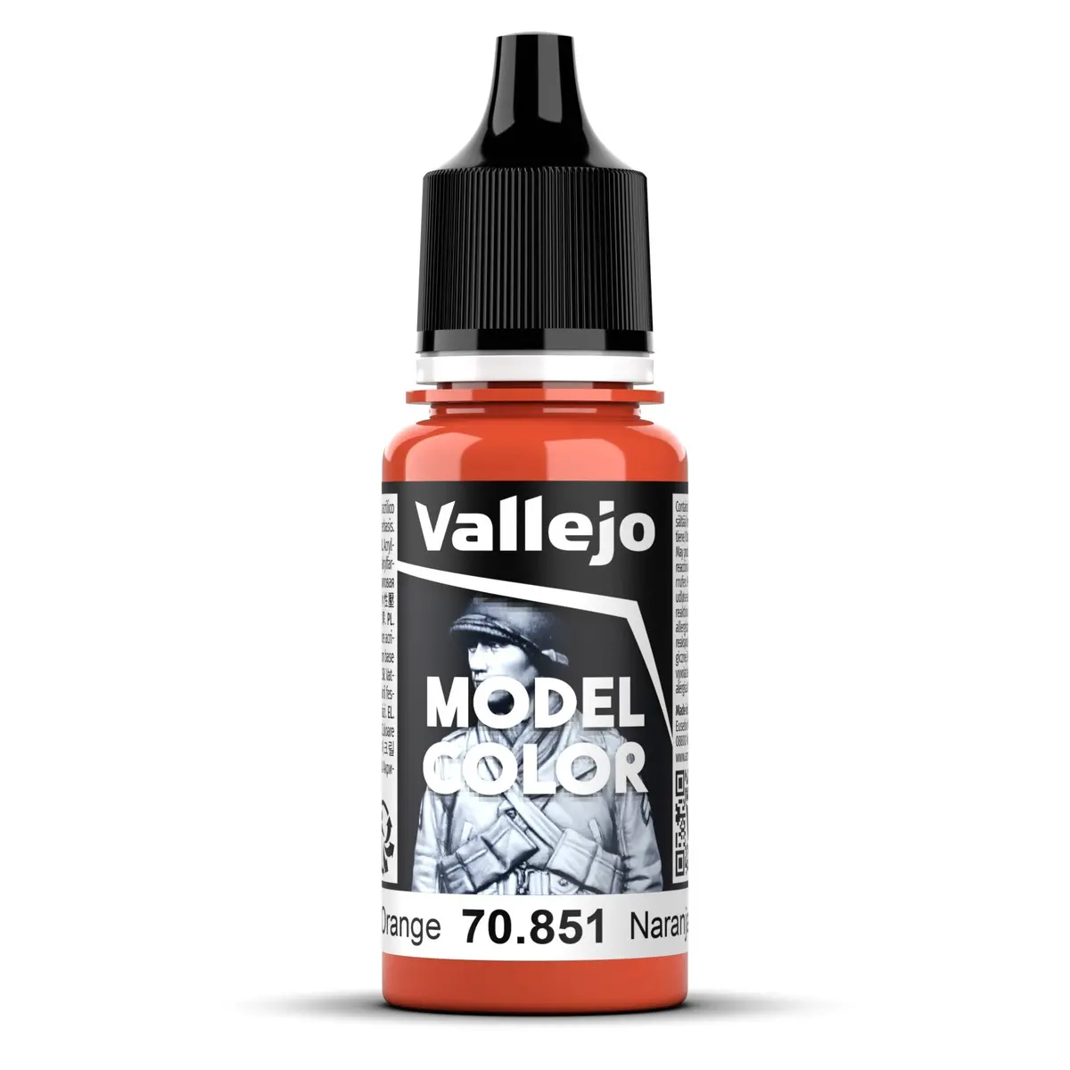 Vallejo Model Colour -30 Bright Orange 18Ml 1