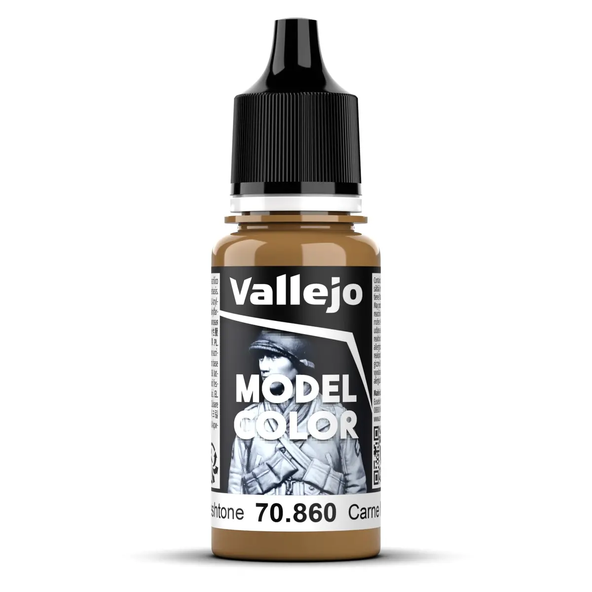 Vallejo Model Colour - 19 Medium Fleshtone 18Ml 1