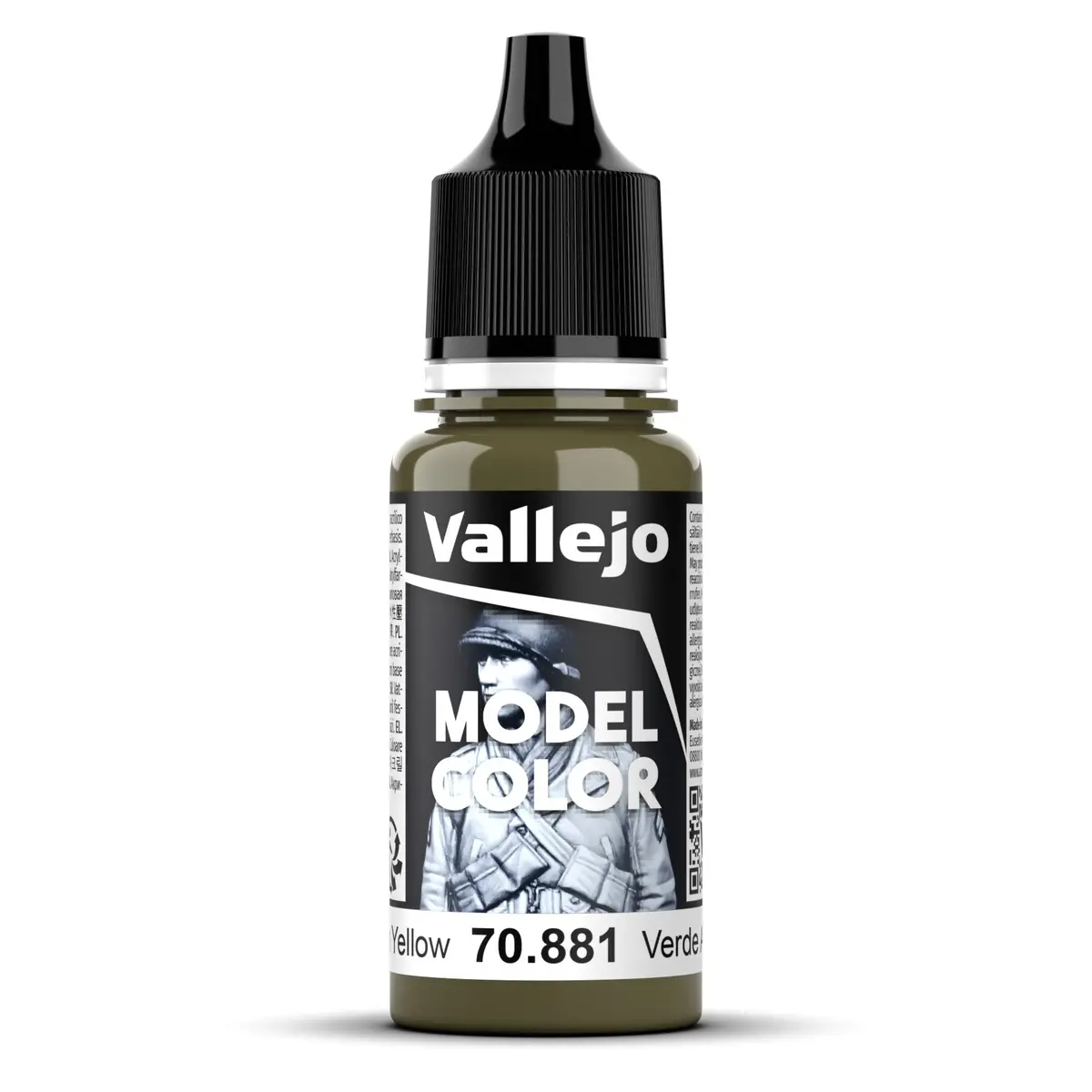 Vallejo Model Colour - 121 Green Yellow 18Ml 1