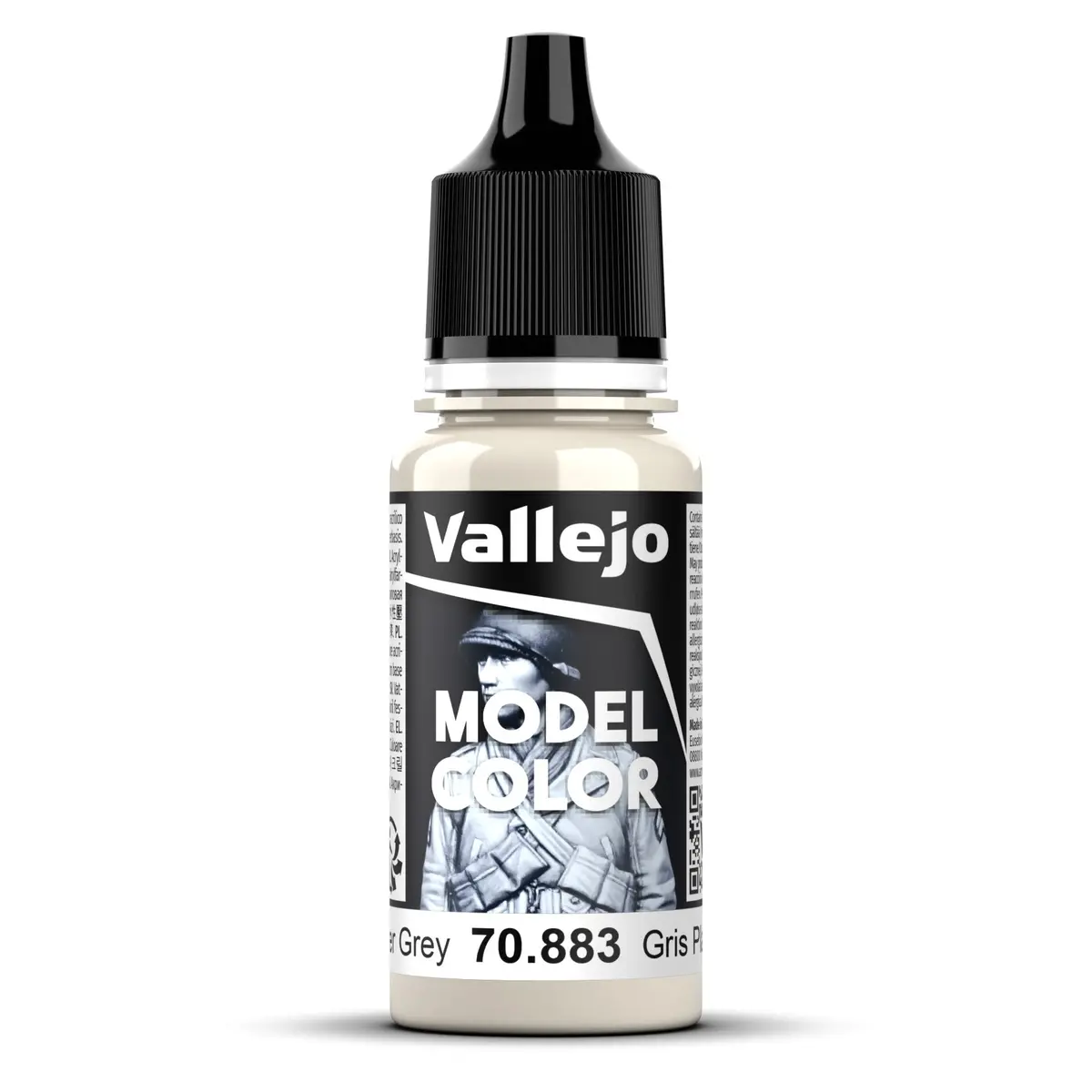 Vallejo Model Colour -166  Silver Grey 18Ml 1
