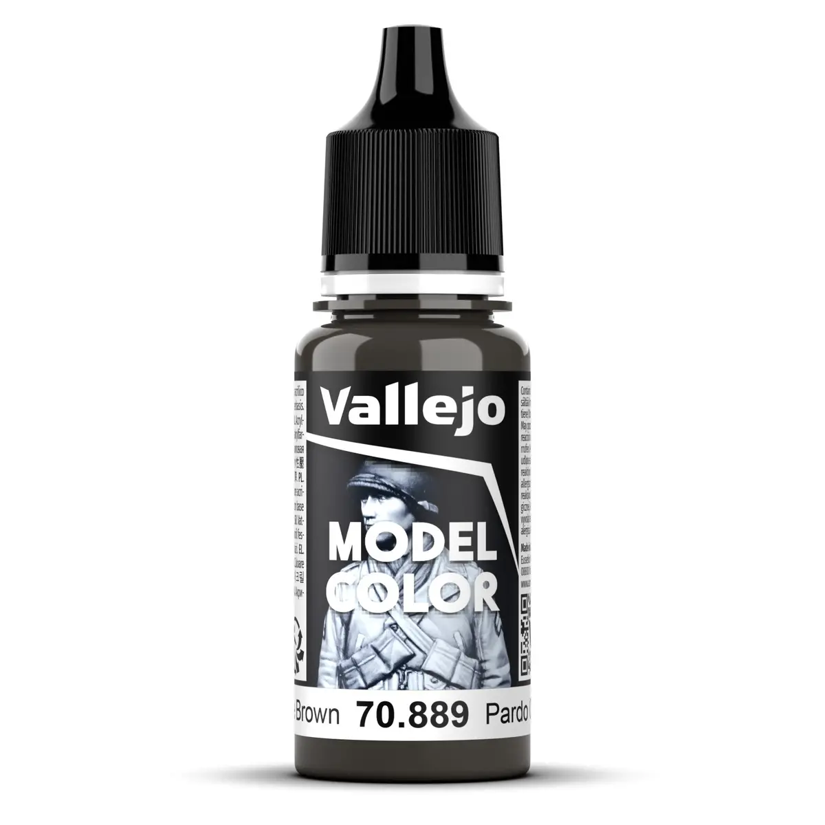 Vallejo Model Colour - 130 Olive Brown 18Ml 1