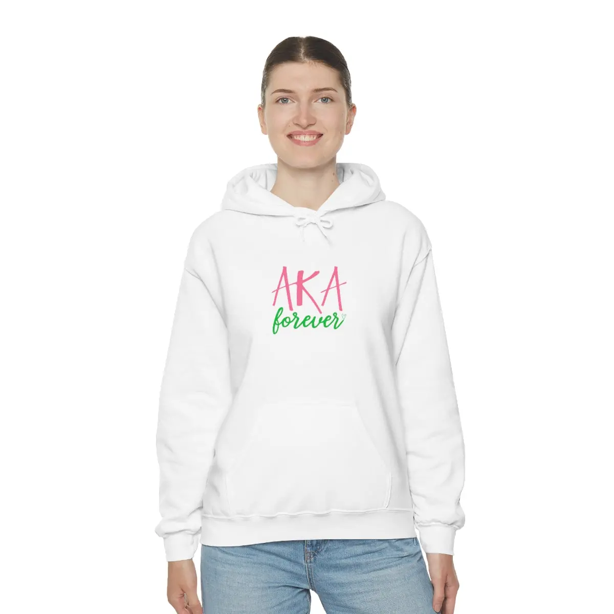 Aka Forever Unisex Heavy Blend™ Hooded Sweatshirt 3
