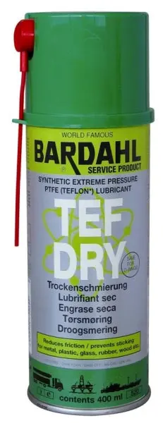 Bardahl Tf Dry 400 Ml. (Tørspray Forstærket Med Teflon) 1