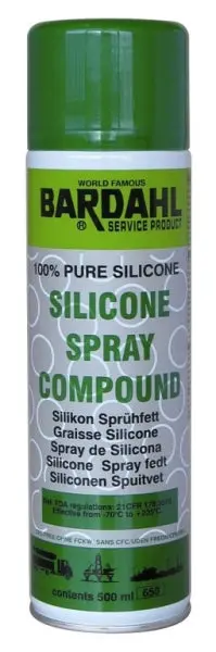 Bardahl Silicone Fedtspray 500 Ml. 1
