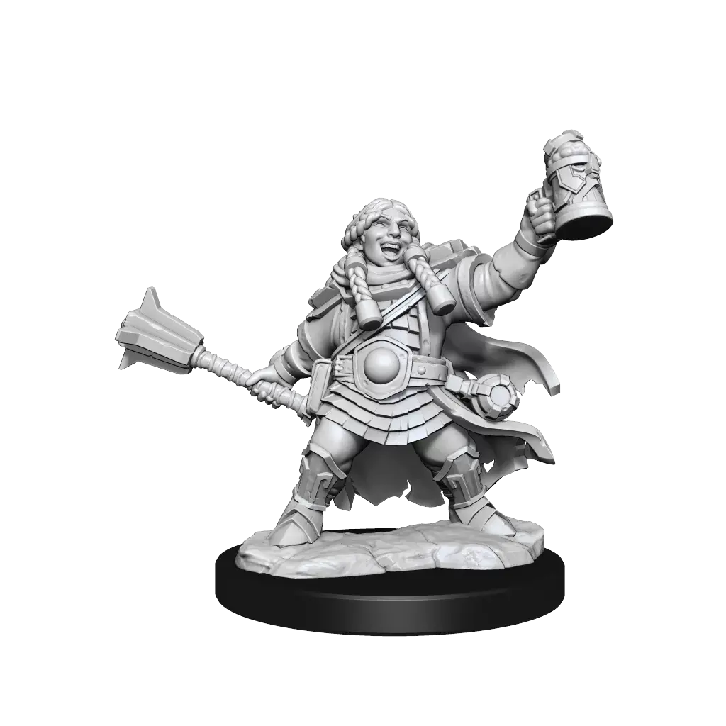 D&D Frameworks Dwarf Cleric Female 1