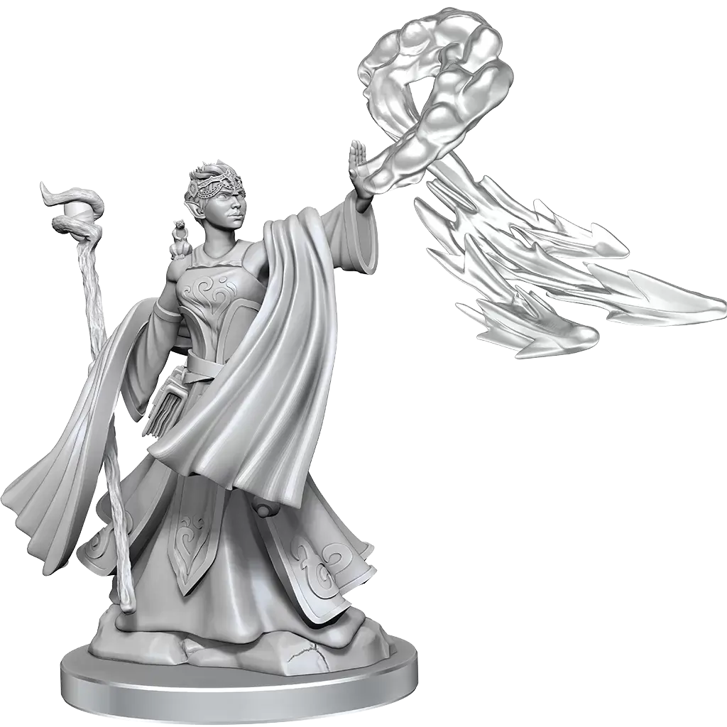 D&D Frameworks Elf Wizard Female 1