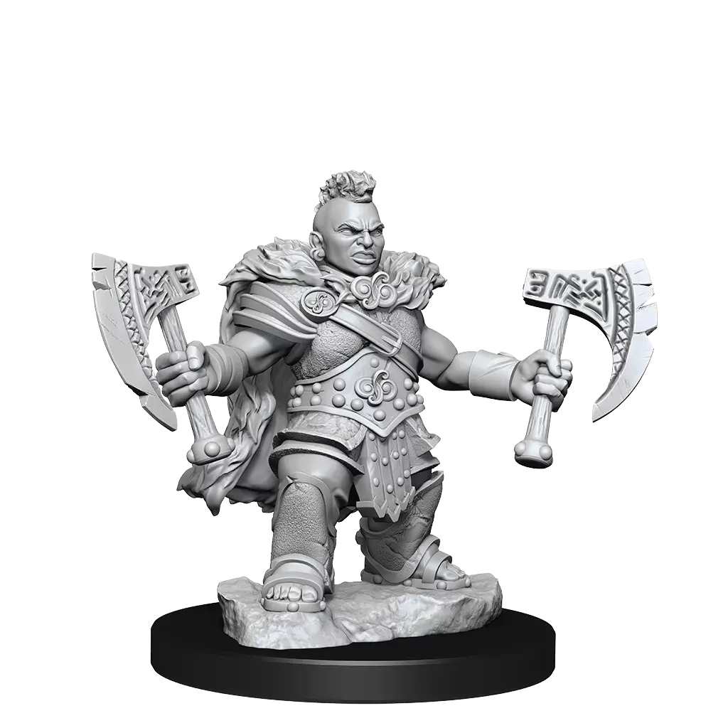 D&D Frameworks Dwarf Barbarian Female 1
