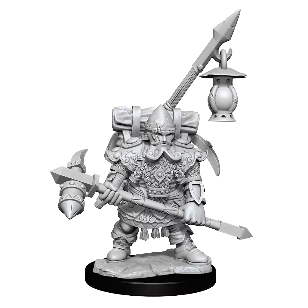 D&D Frameworks Dwarf Fighter Male 1