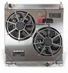 Flex-A-Lite 116545 Direct-Fit Dual Electric Fans W/ Variable Controller 1