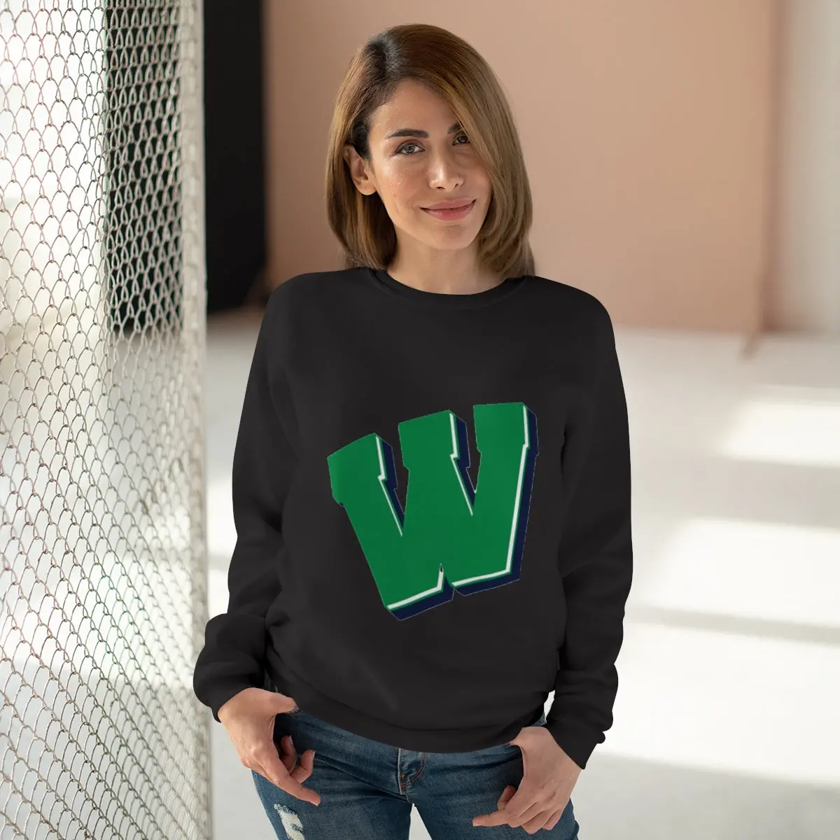 Weddington Hs Full Logo Sweatshirt 1