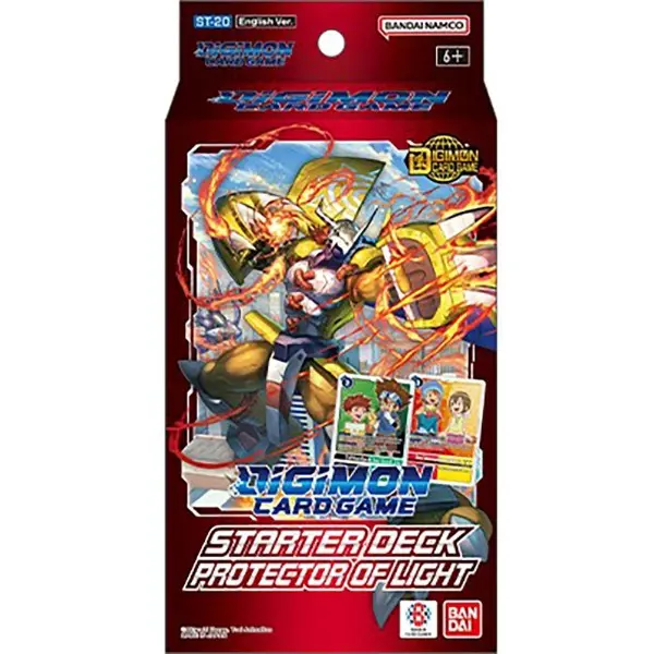 Digimon Card Game: Starter Deck Display – Protector Of Light 1