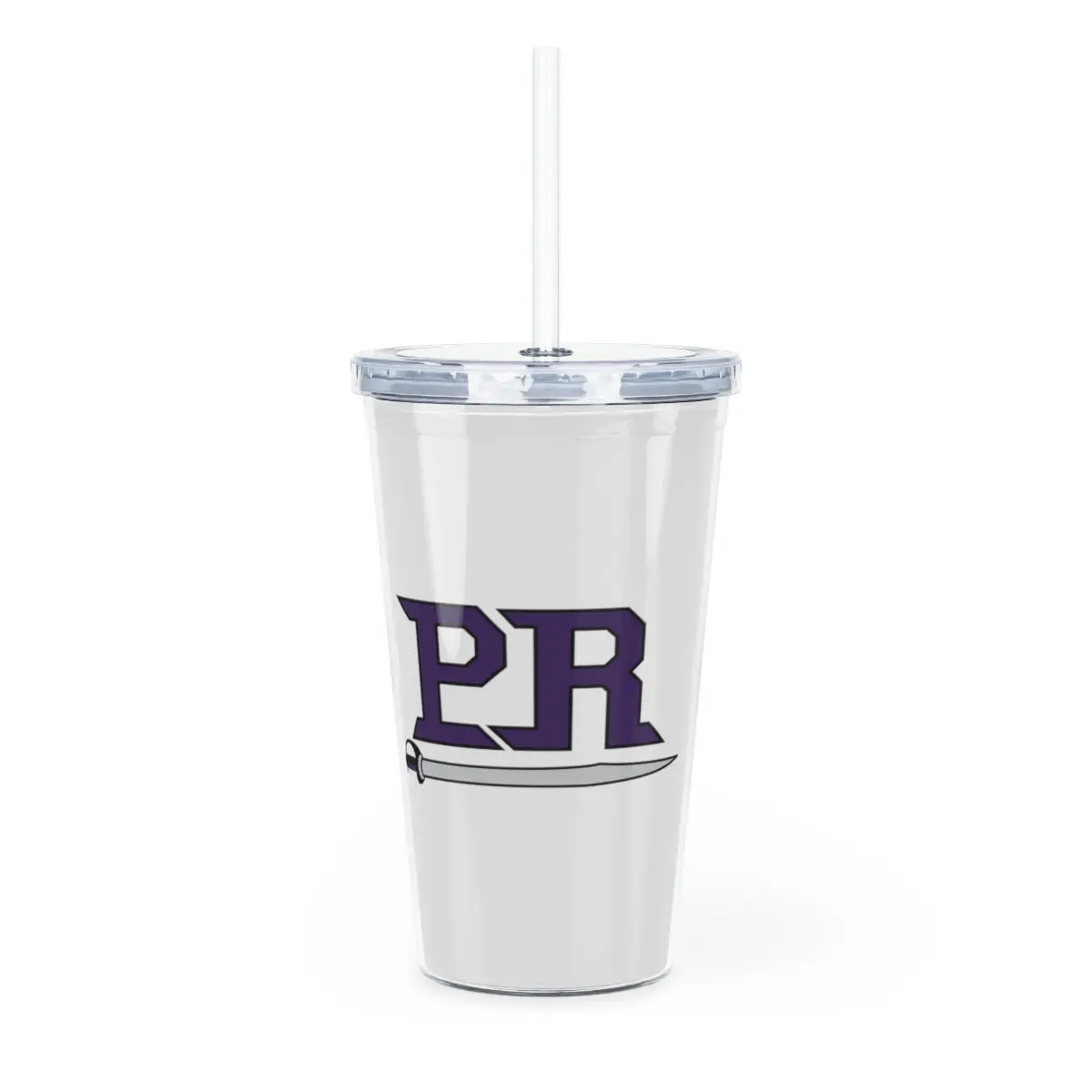 Porter Ridge Hs Plastic Tumbler With Straw 1