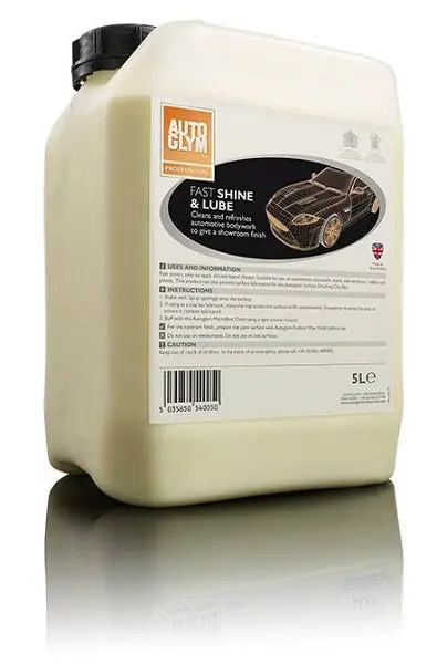 Autoglym Fast Shine & Lube ( Smøre- Og Poleringsmiddel ) 5 Ltr. 1