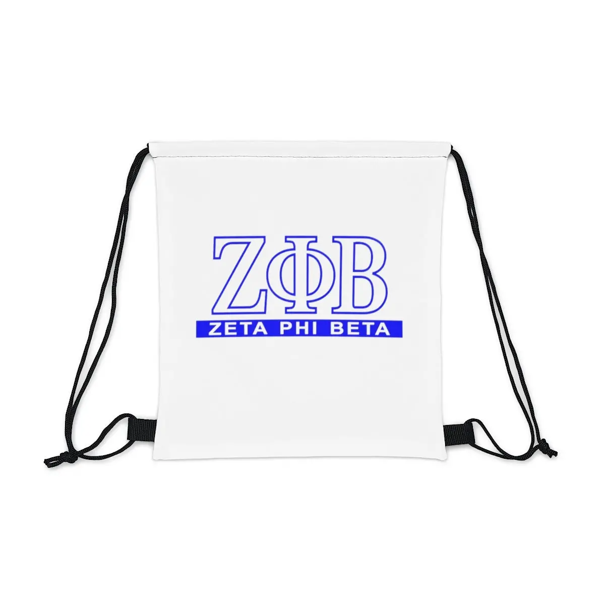 Zeta Phi Beta Drawstring Bag 1
