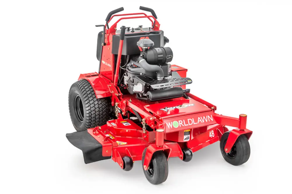 48" Worldlawn Venom Stand-On Mower Model Wys48fx730vx 1