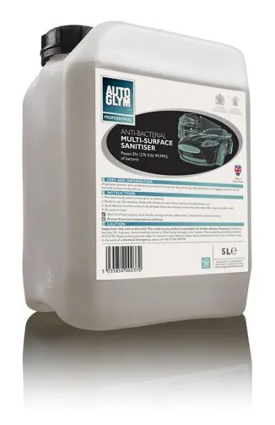 Autoglym Anti-Bakteriel Rensevæske 5 Ltr. 1