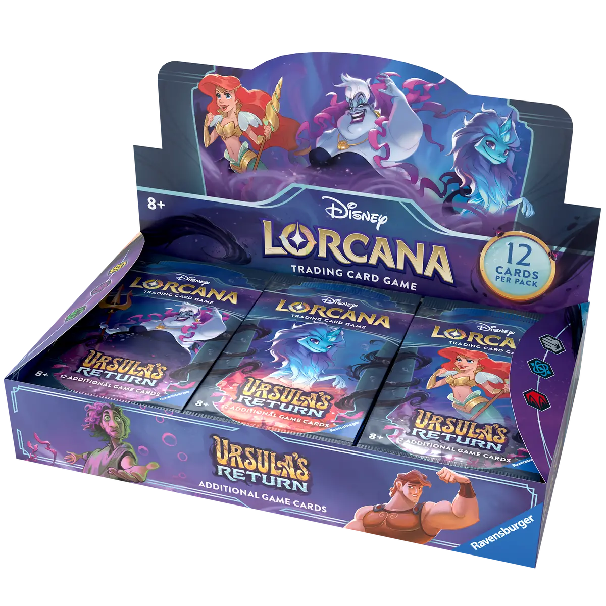 Disney Lorcana Tcg: Ursula's Return Booster Display 1