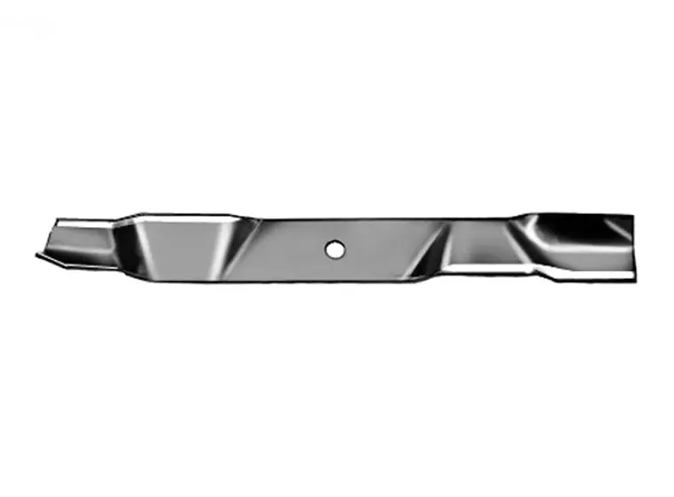 72" Exmark & Hustler Wavy-Style Mulching Blade (24.5" Long X 5/8" Hole X 3" Wide) 1