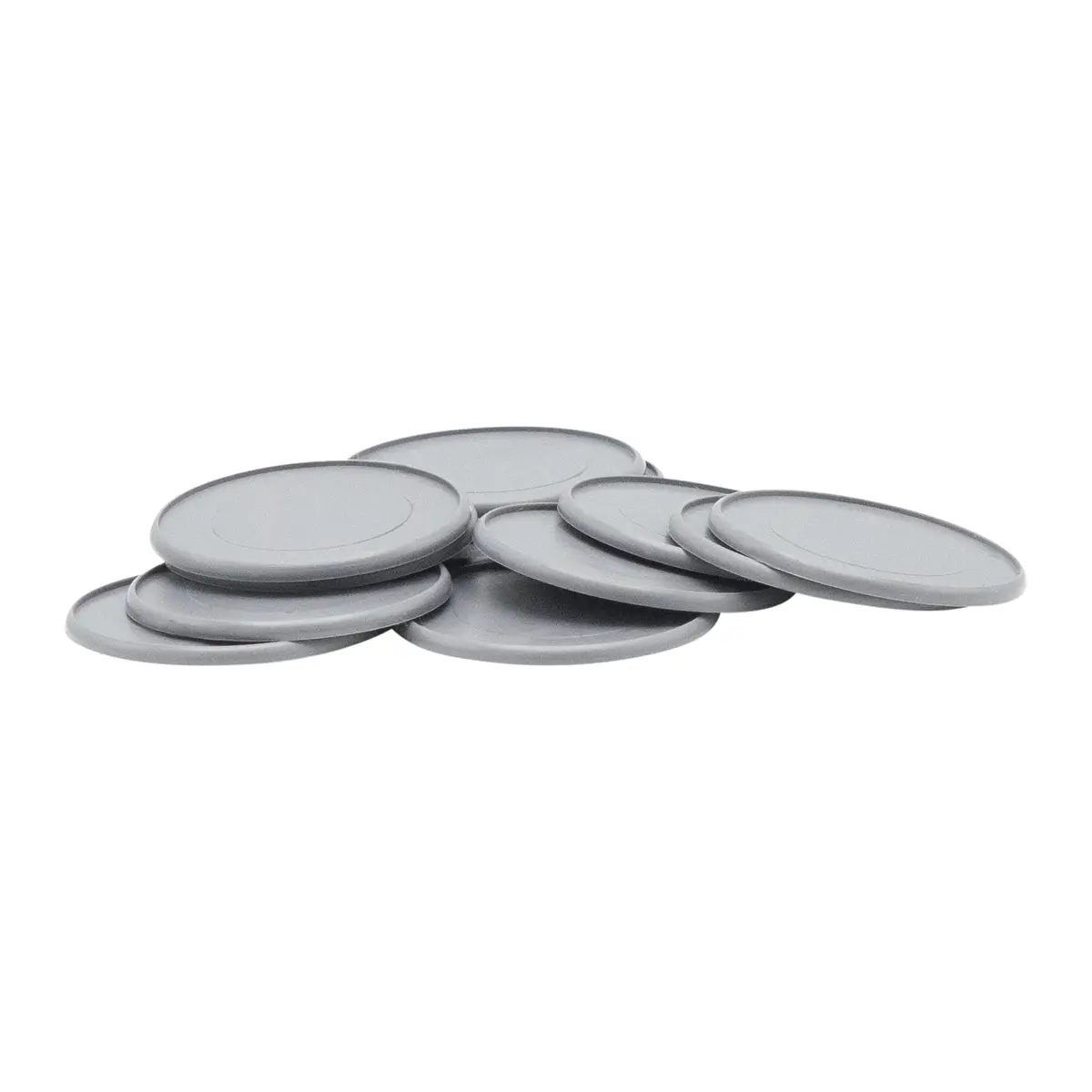 32Mm Plastic Round Lipped Bases Pack 1