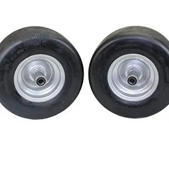 Hustler 13X6.50-6 Flat-Free Wheel/Tire 2-Pack (604898, 789537, 747782 & 604717) 1