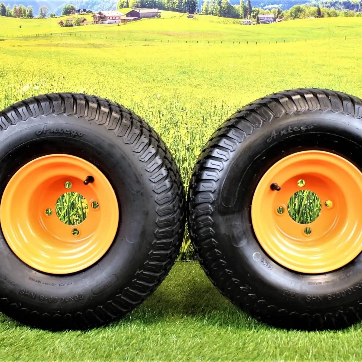 Scag Wheel Assemblies 20X10.00-8 - Fits Freedom Z 48” & 52” Replaces 481868 483390 (Set Of Two) 1