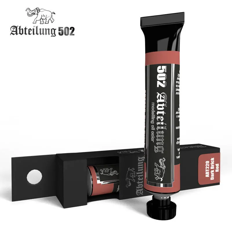 Abteilung 502 Oil Paint: Dark Brick Red (Old) 1