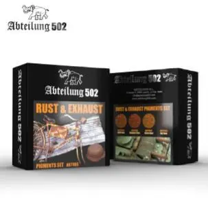 Rust & Exhaust Pigment Set 1