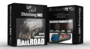 Railroad Pigment Set 1