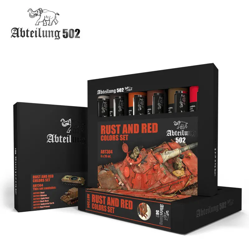 Rust & Red Colours Set (Old) 1
