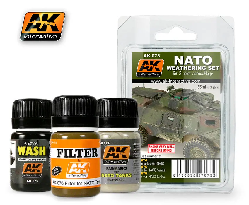 Ak-073 Nato Weathering Set 1