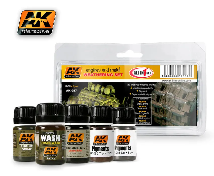 Ak-087 Engines & Metal Set 1