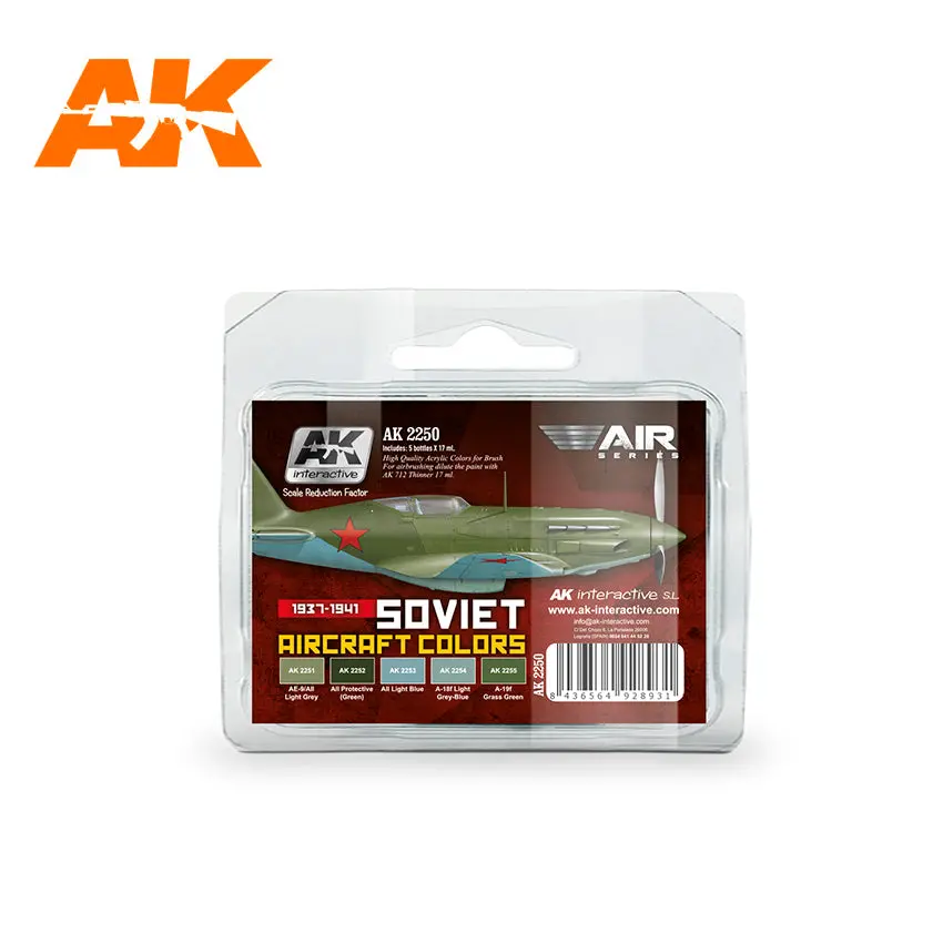 Ak-2250 1937-1941 Soviet Aircraft Colours (Discontinued) 1